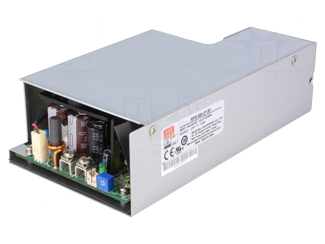 Voedingseenheid: schakelende; open; 400W; 113÷370VDC; 80÷264VAC Voedingseenheid: schakelende; open; 400W; 113÷370VDC; 80÷264VAC